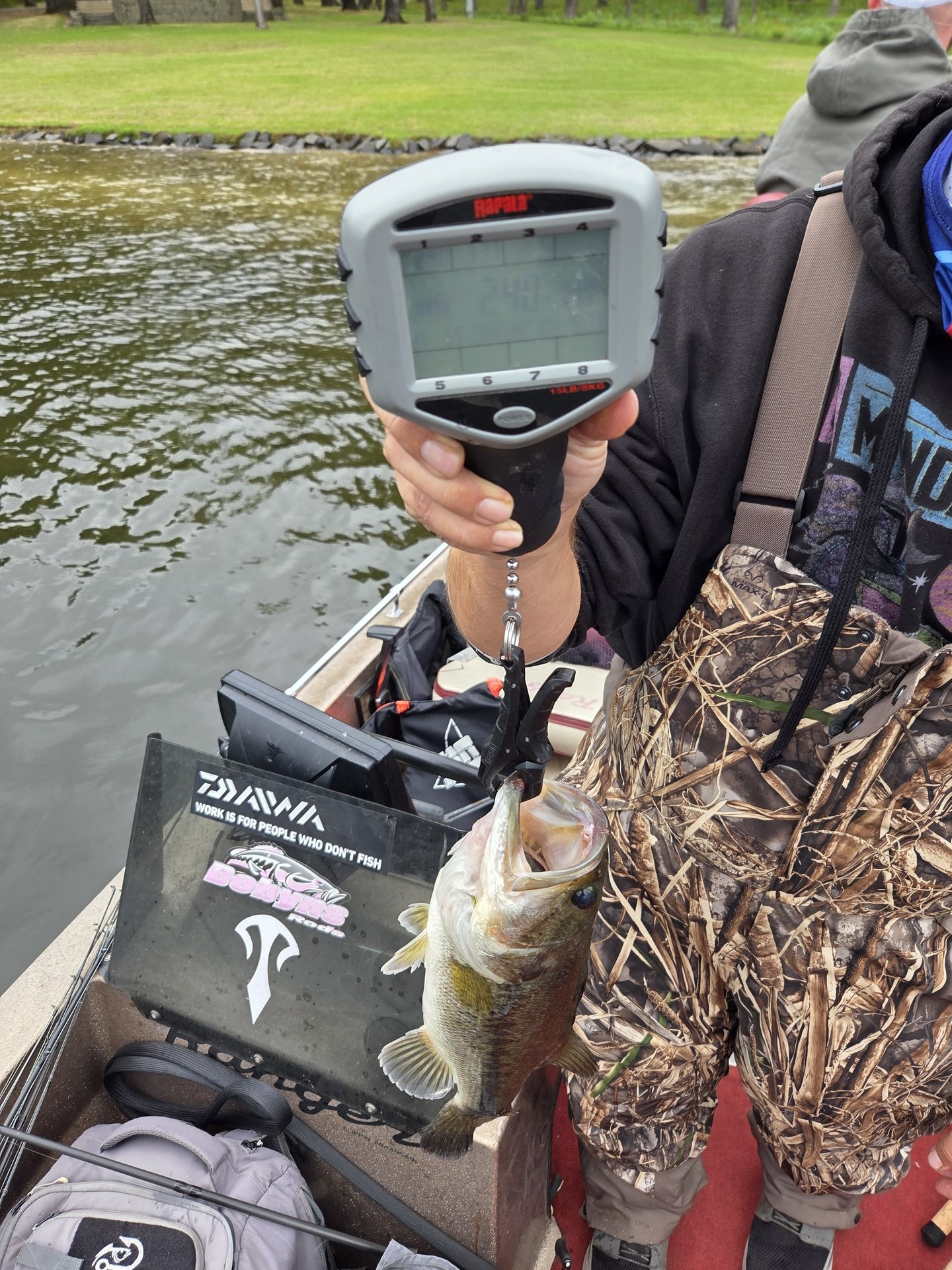 Cody · Fish on Scale