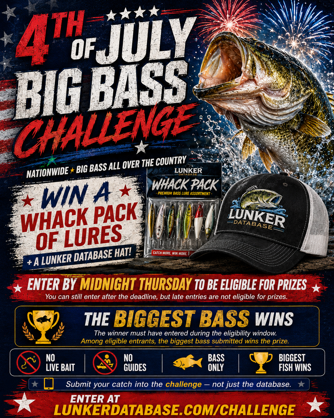 4th of July Big Bass Challenge